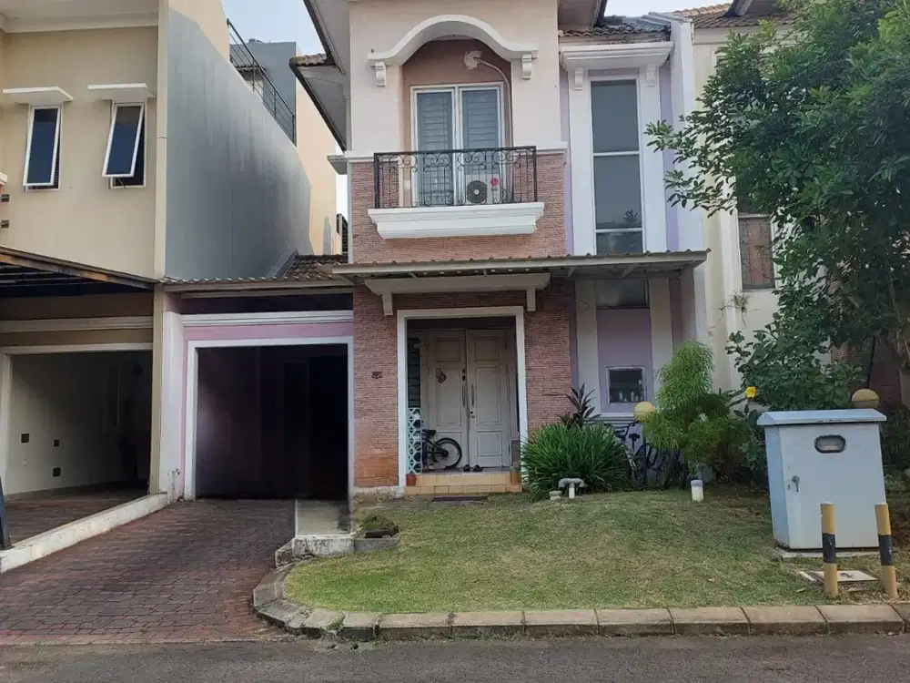 Dijual Cepat Rumah 2 Lantai di Cluster Crystal Gading Serpong