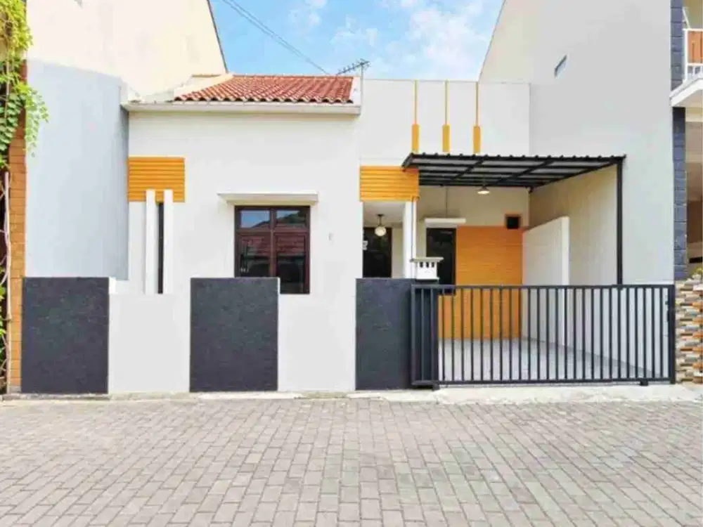 Kontrakan Rumah Bagus Includw Semi Firnished Cluster 24jam Keamanan
