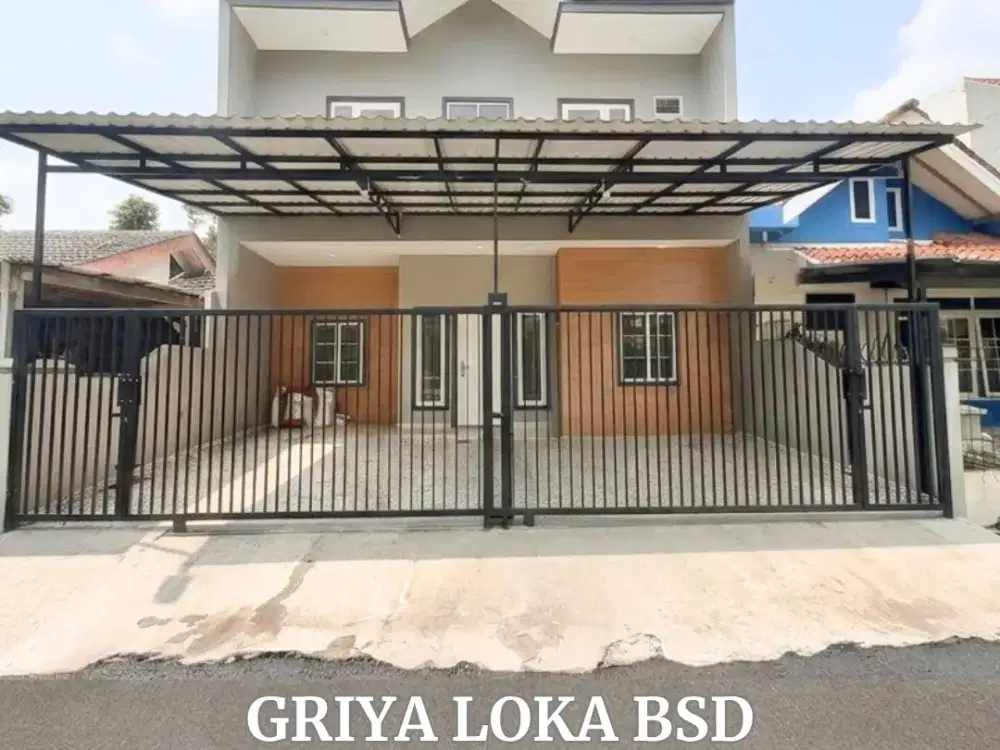 RUMAH LUAS 2 LANTAI DI GRIYA LOKA BSD
