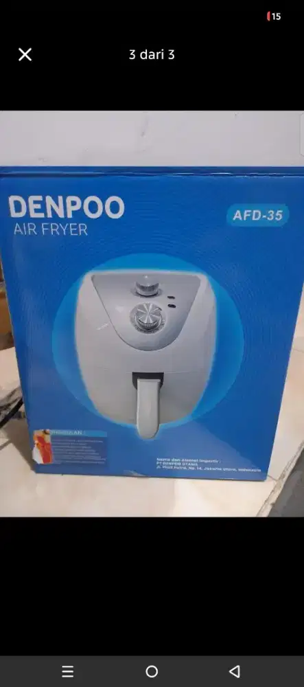 Jual denpo air fraying