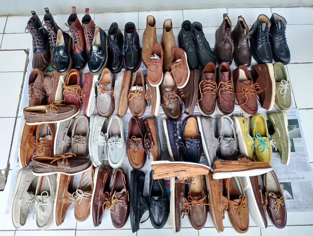 Sepatu kulit serba 70k