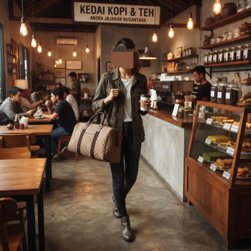 Tas traveling 18inch baru Murah
