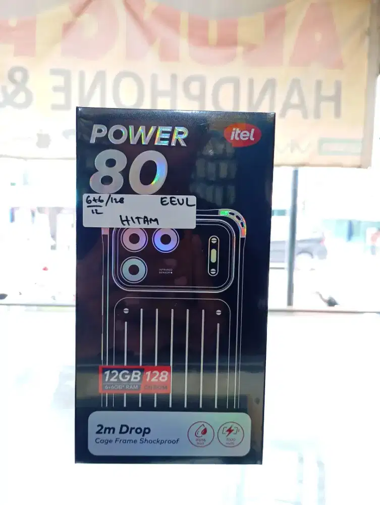 ITEL POWER 80 RAM TOTAL 12GB / 128GB