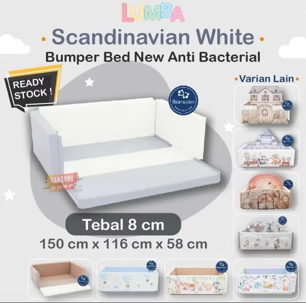 Lumba Bumper Bed bs jadi playmat anak