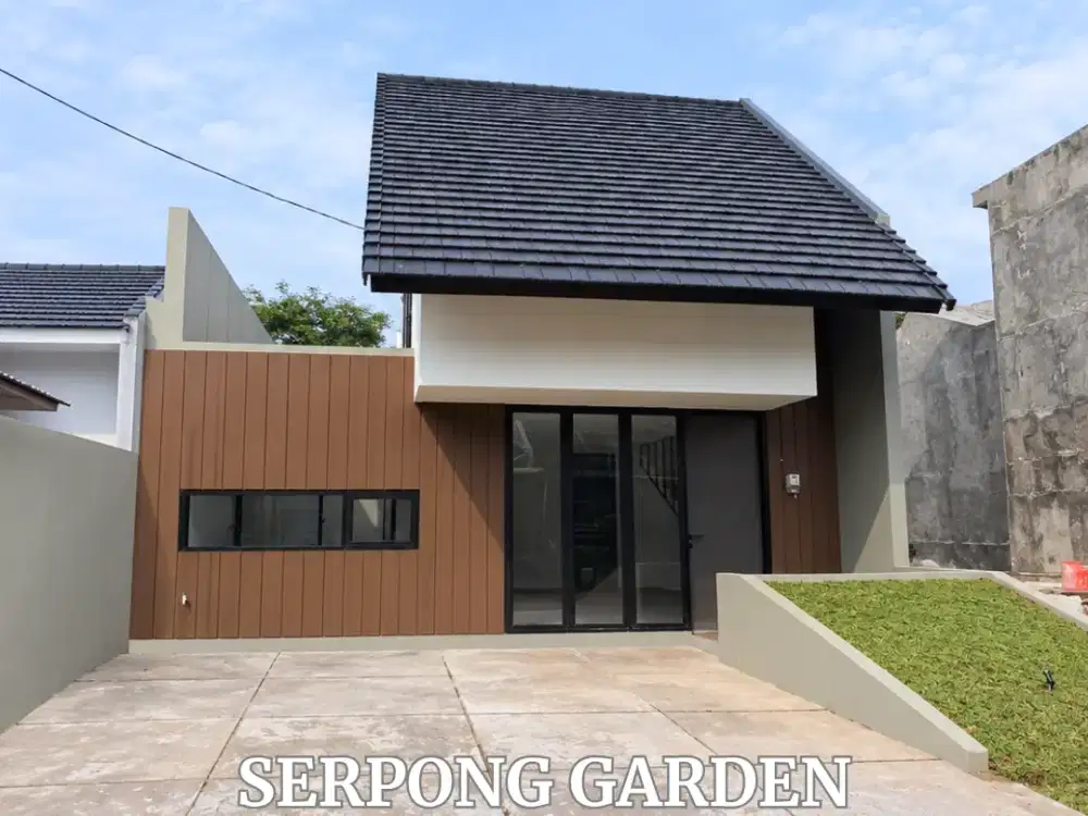 RUMAH BARU CANTIK DI SERPONG GARDEN