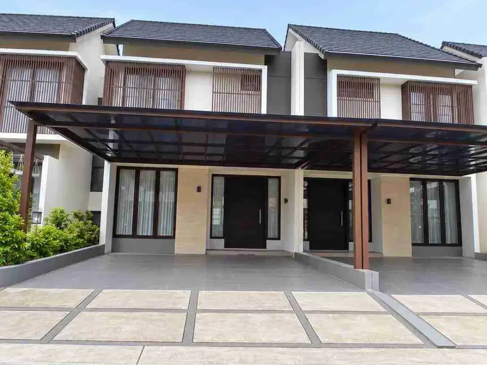 Disewakan cepat rumah modern siap huni di bukit golf