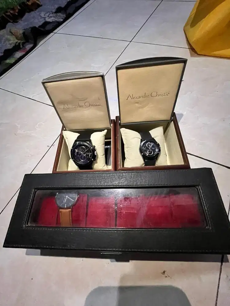 AC couple original bonus tempat jam tangan