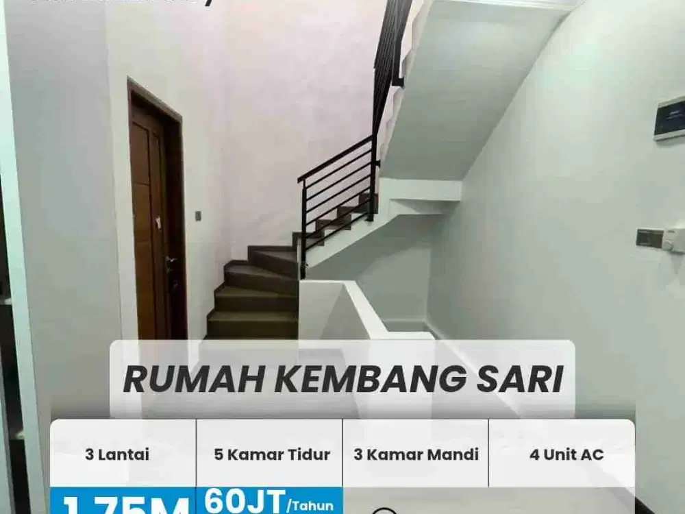 Disewakan / Dijual Rumah Kembang Sari Batam