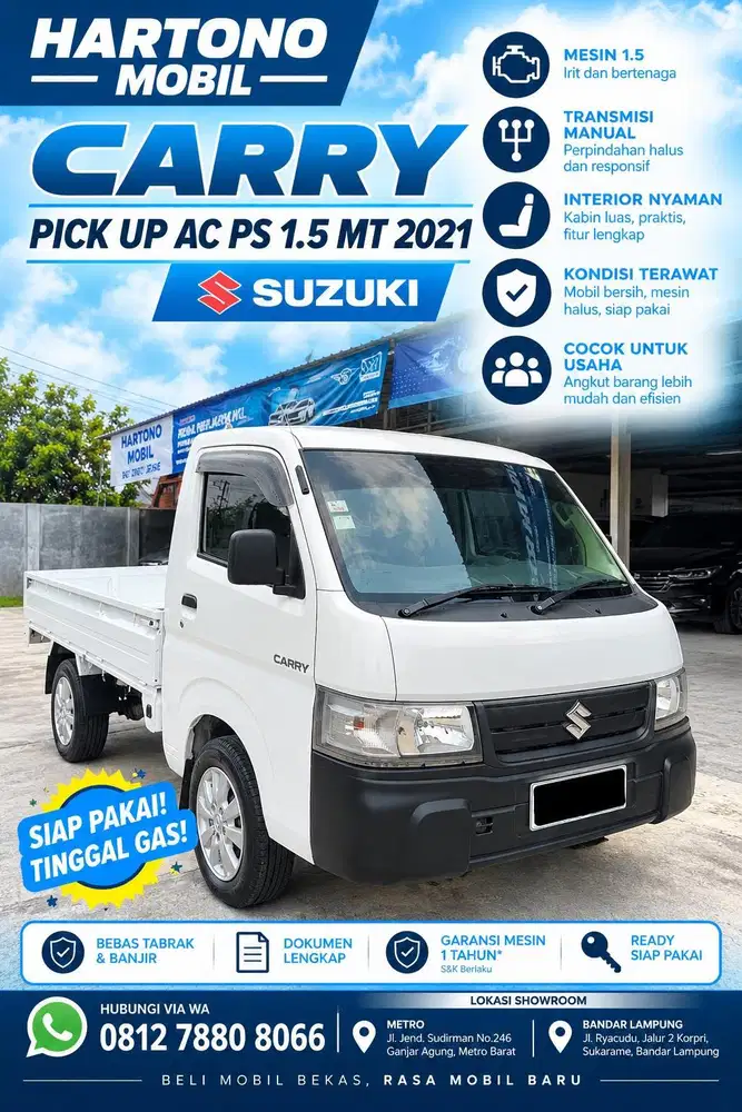 CARRY PICK UP AC PS 1.5 MT 2021