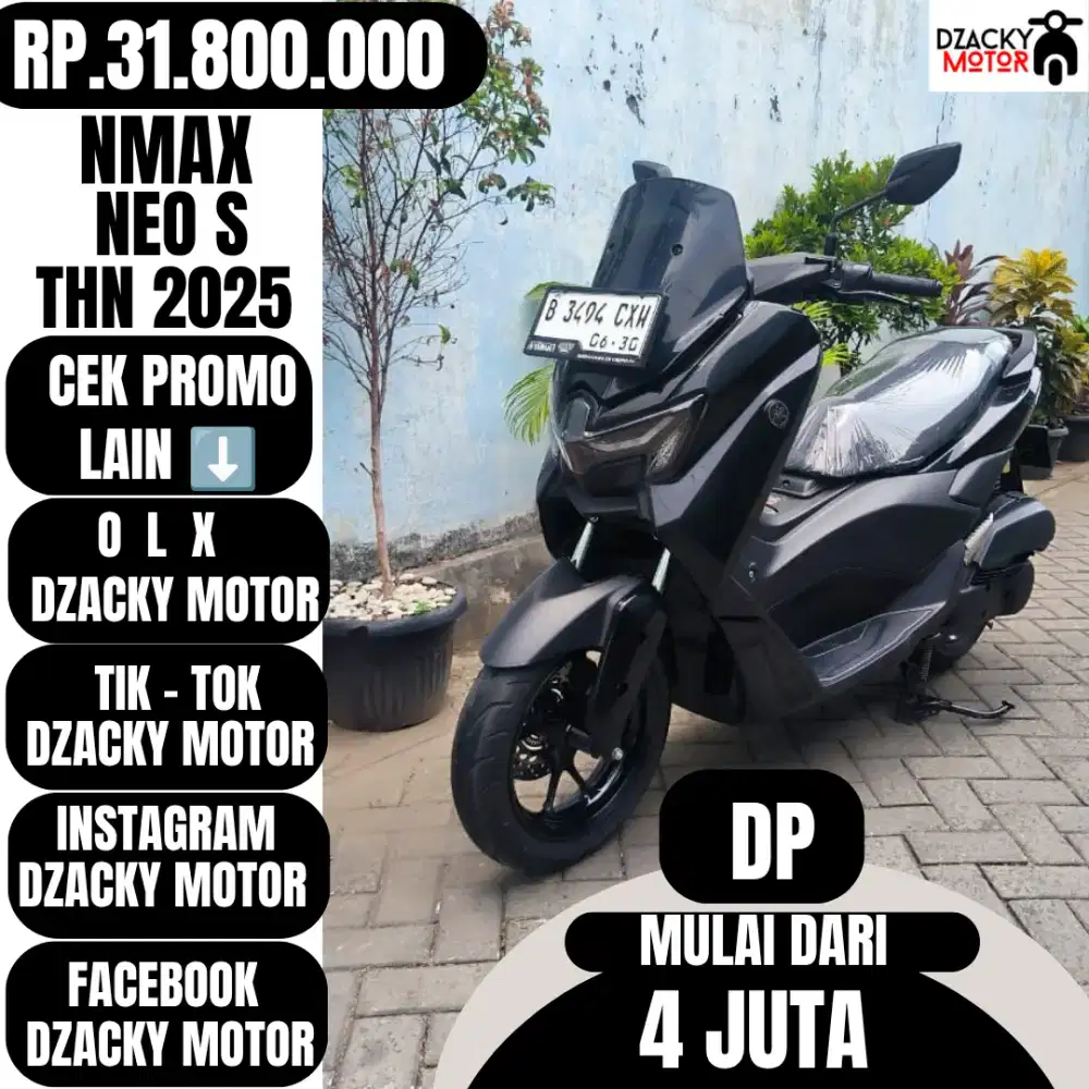 NMAX NEO S 2025 SECOND LIKE NEW