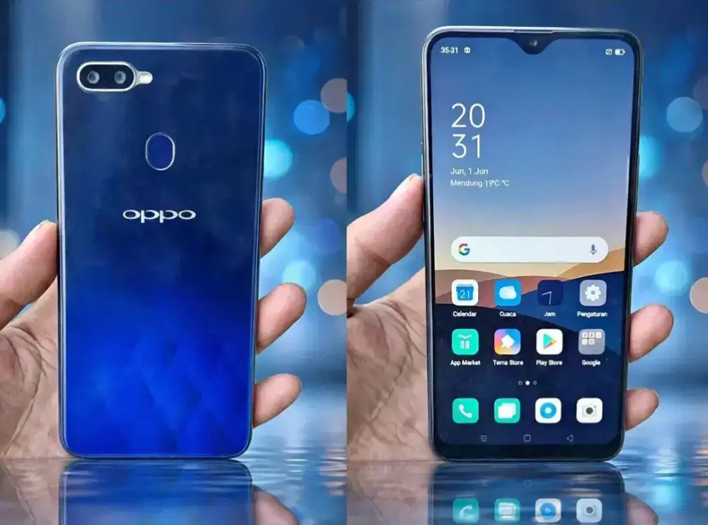 Android gadget Oppo f9