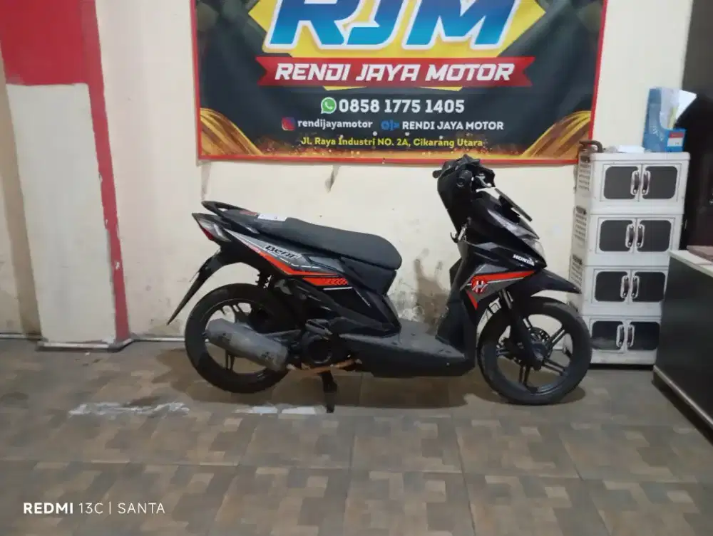 [PROMO] Honda beat eco Tahun 2017 Surat komplit