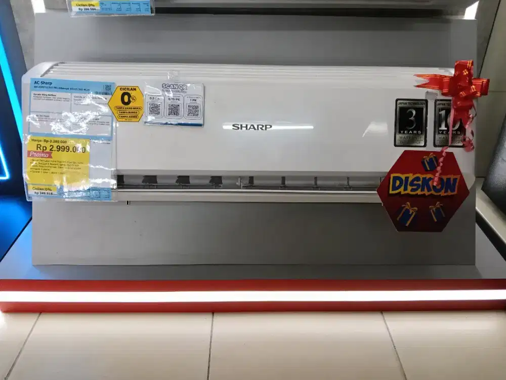 AC SHARP 05PK BISA CICILAN TANPA DP
