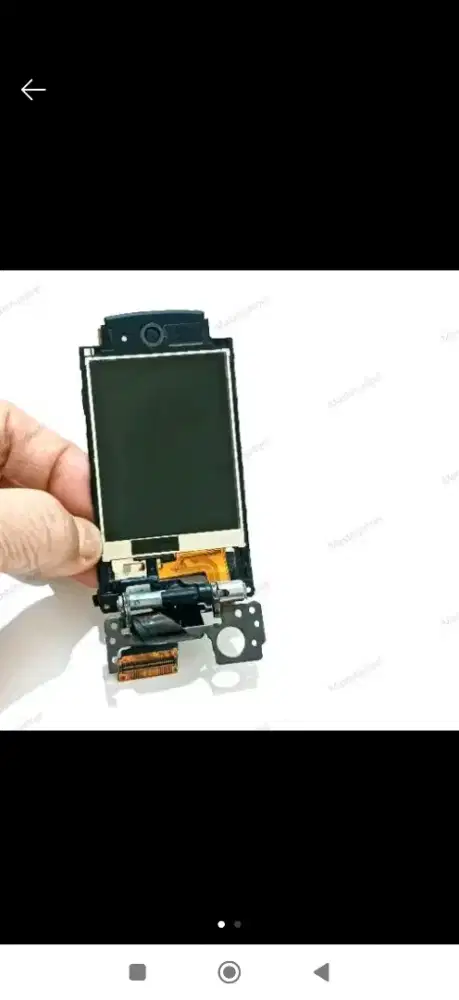 LCD Sony Ericsson W980 plus flexible kamera depan Original copotan.