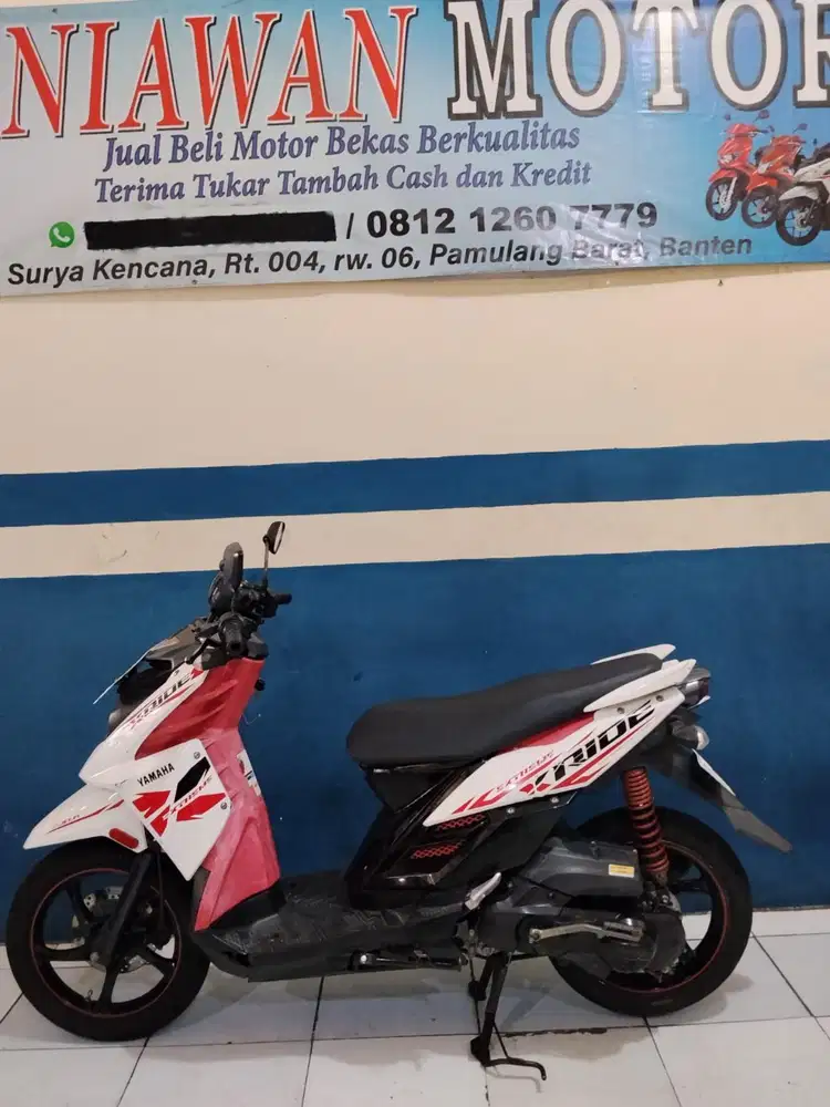 YAMAHA X-RIDE 2015 SURAT LENGKAP