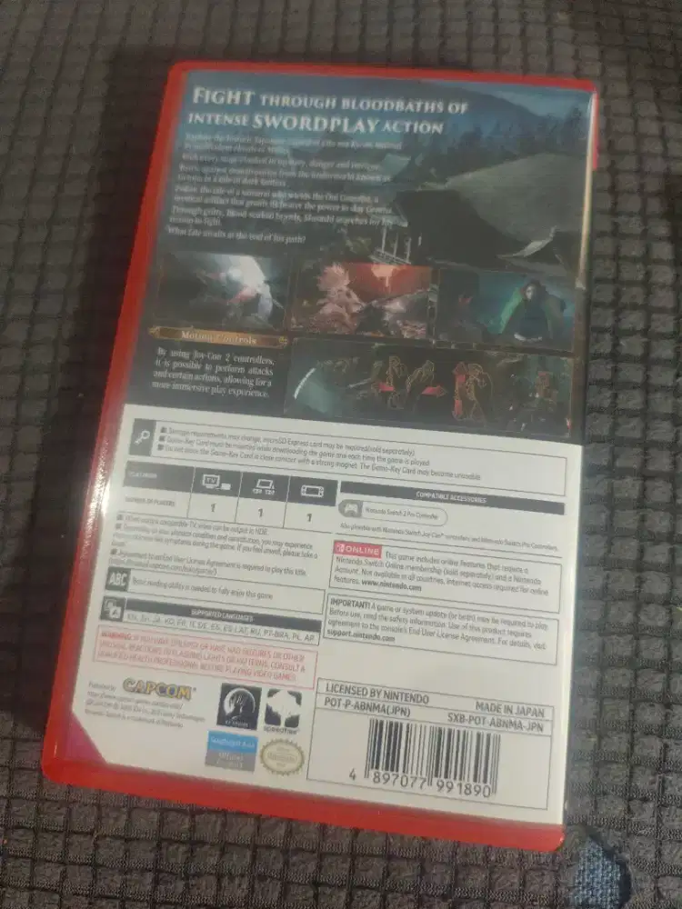 Kase Switch 2 Onimusha way of the sword