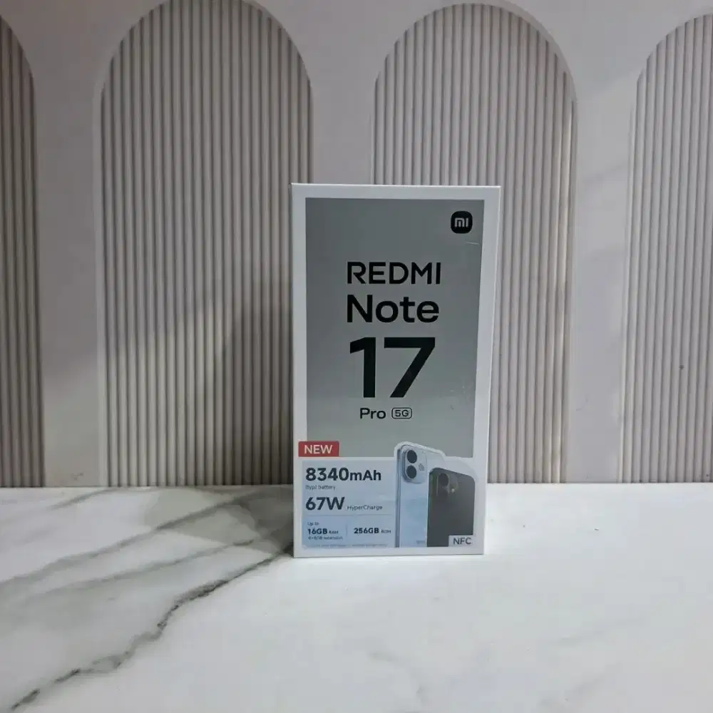 Redmi Note 17 Pro 5G 8/256GB Garansi Resmi