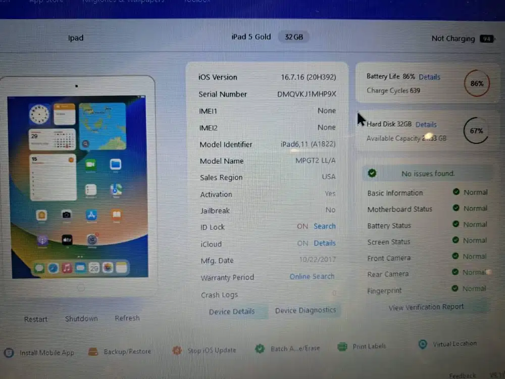 IPAD AIR 5 32GB WIFI ONLY ISTIMEWA