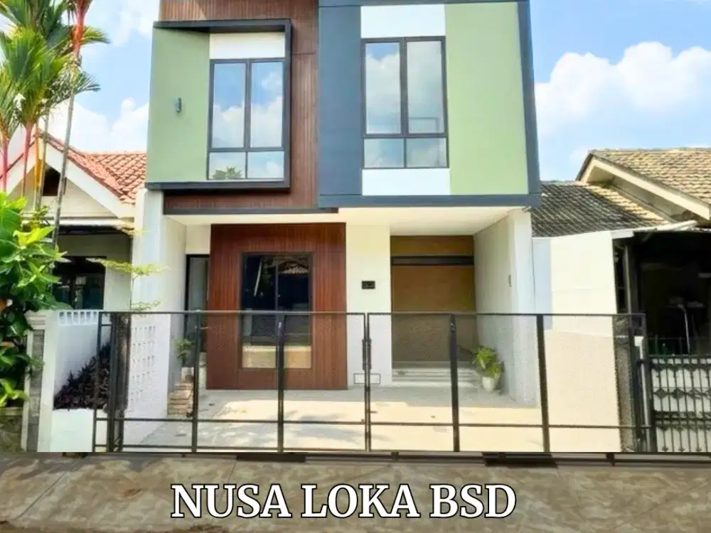 RUMAH BARU MODERN CONTEMPORER DI NUSA LOKA BSD
