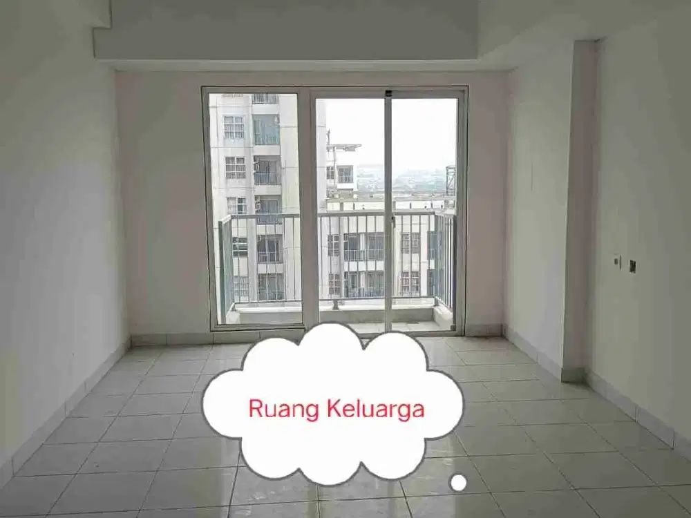 DIJUAL APARTEMEN CASA DE PARCO 2BR KOSONGAN TIPE CORNER/ SUDUT