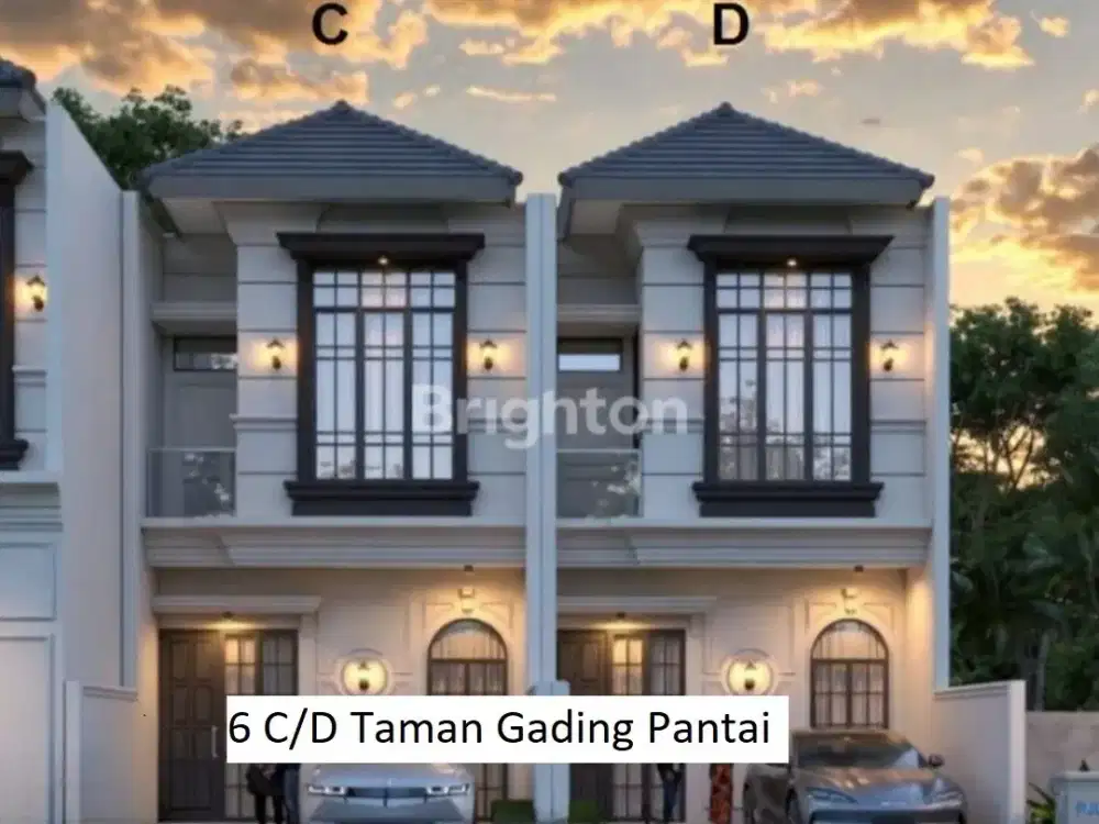 Rumah Taman Gading Pantai Gress Modern Mulyorejo Dkt Raya Kenjeran