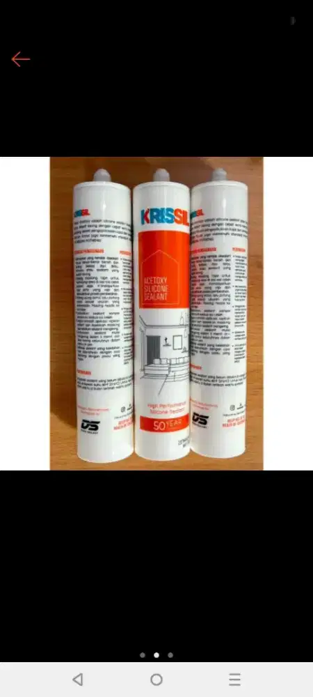 Jual sealant baru sisa proyek