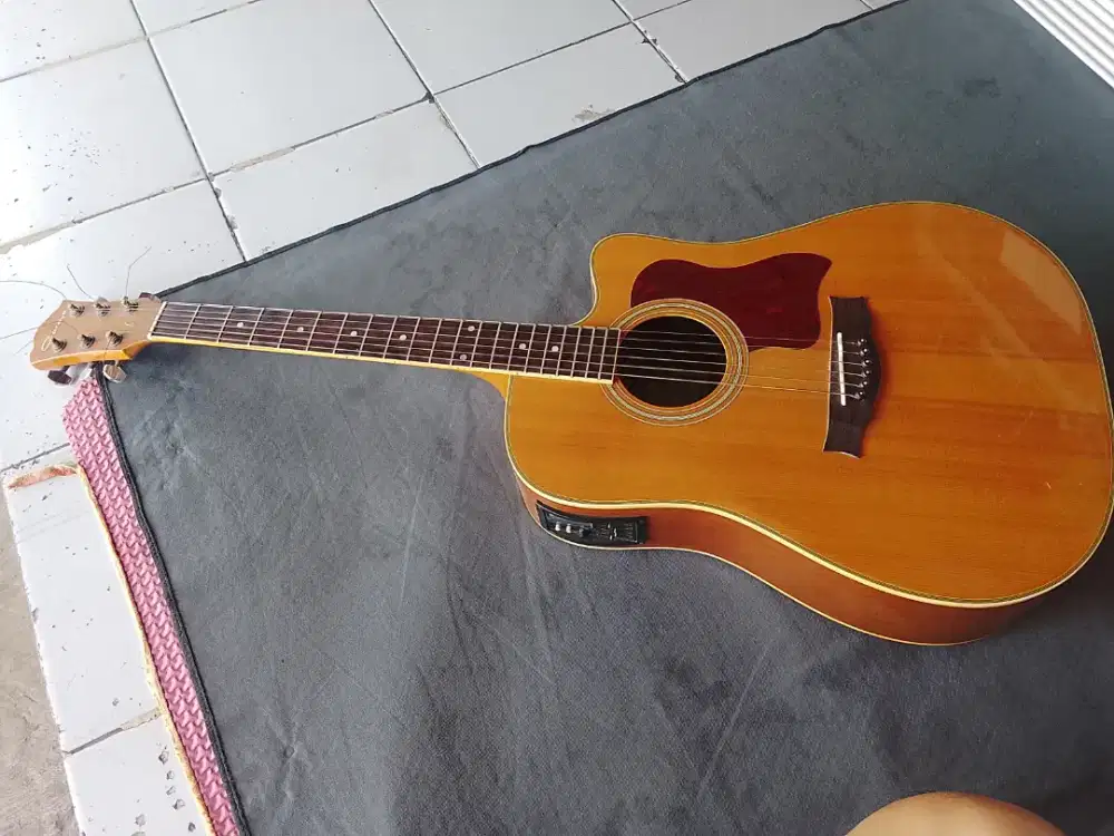 Jual gitar akustik elektrik merk Caraya original