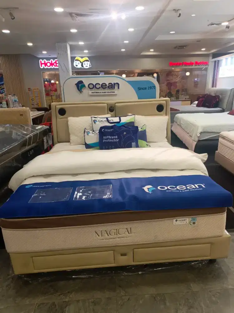 SPRINGBED OCEAN PROMO KREDIT BUNGA RINGAN