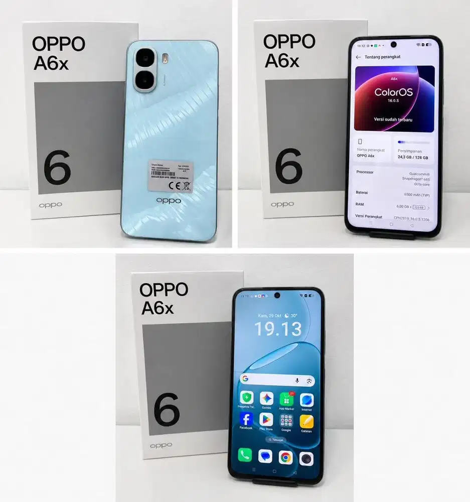 Second Like New Oppo A6X 6/128