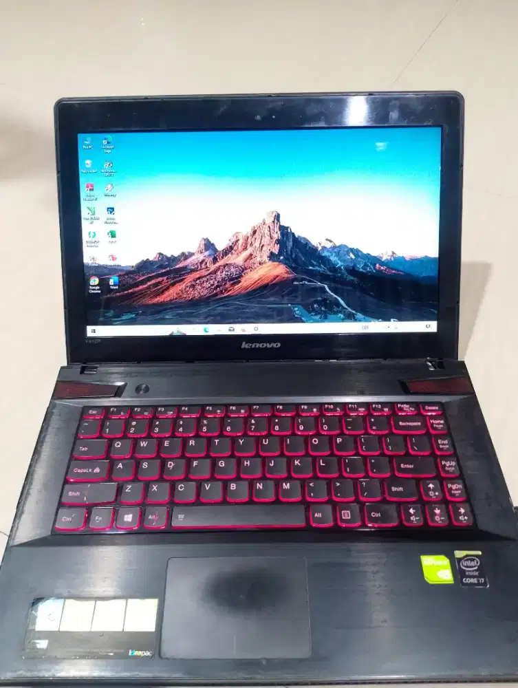 DIJUAL CEPAT - Laptop Gaming Lenovo Ideapad Y410P Langka