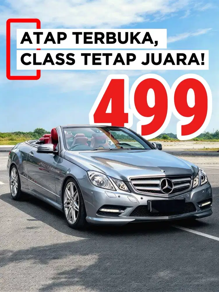 MERCEDES-BENZ E250 CABRIOLET AMG 2013 FACELIFT