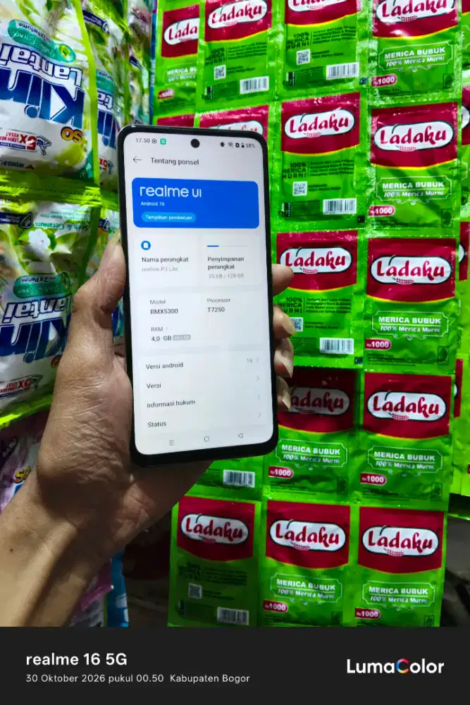 Realme p3 lite 4/128