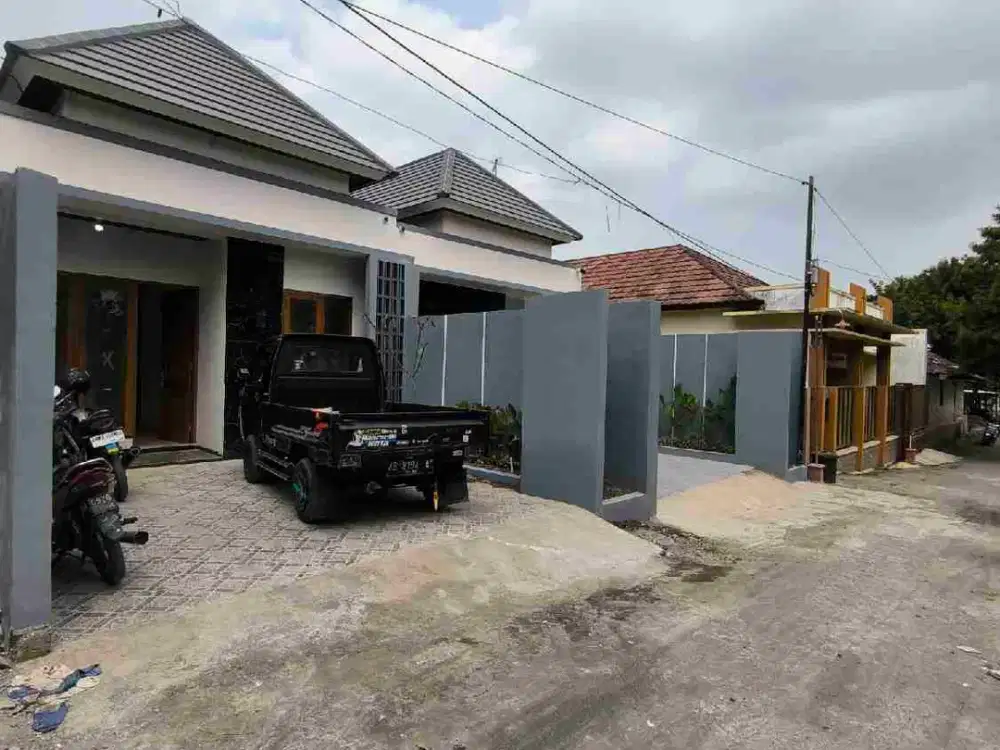 DIJUAL RUMAH PROSES FINISHING LOKASI DEKAT UII KALIURANG