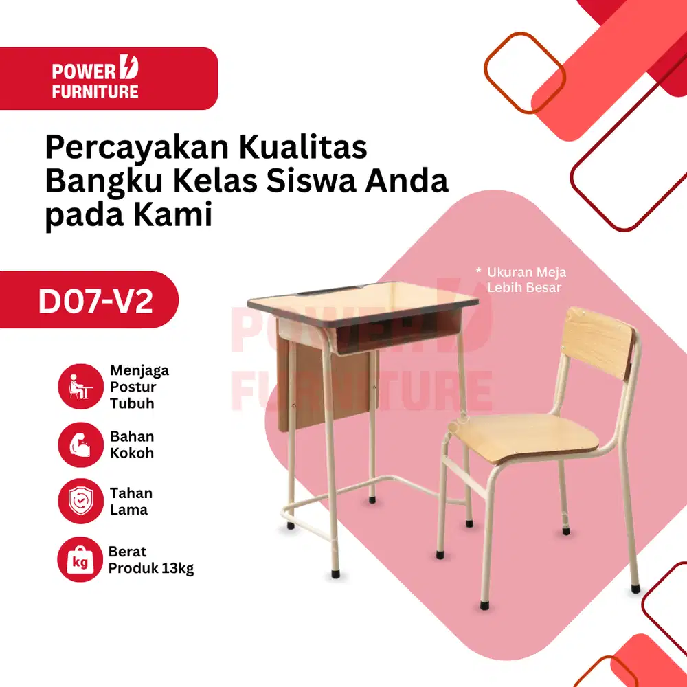 Kursi Sekolah | Bangku Sekolah | Meja Sekolah SD SMP Hingga SMA
