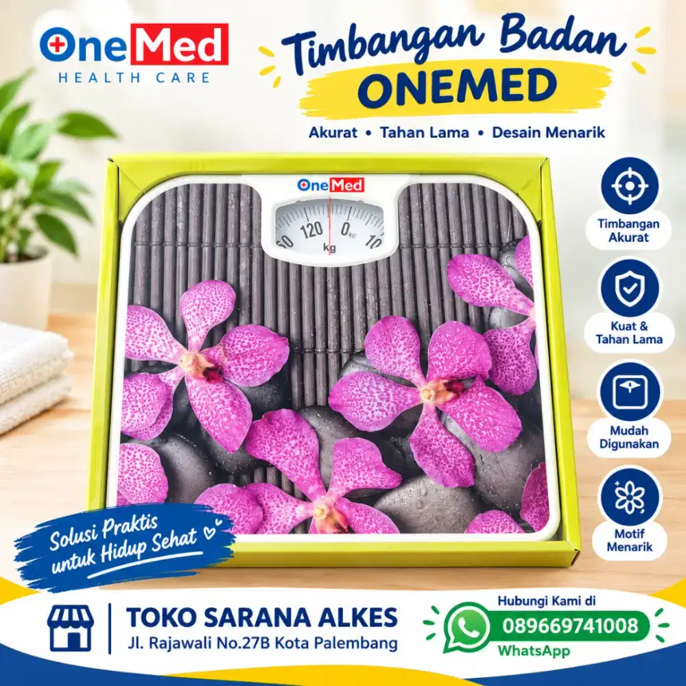 Timbangan badan biasa merk onemed