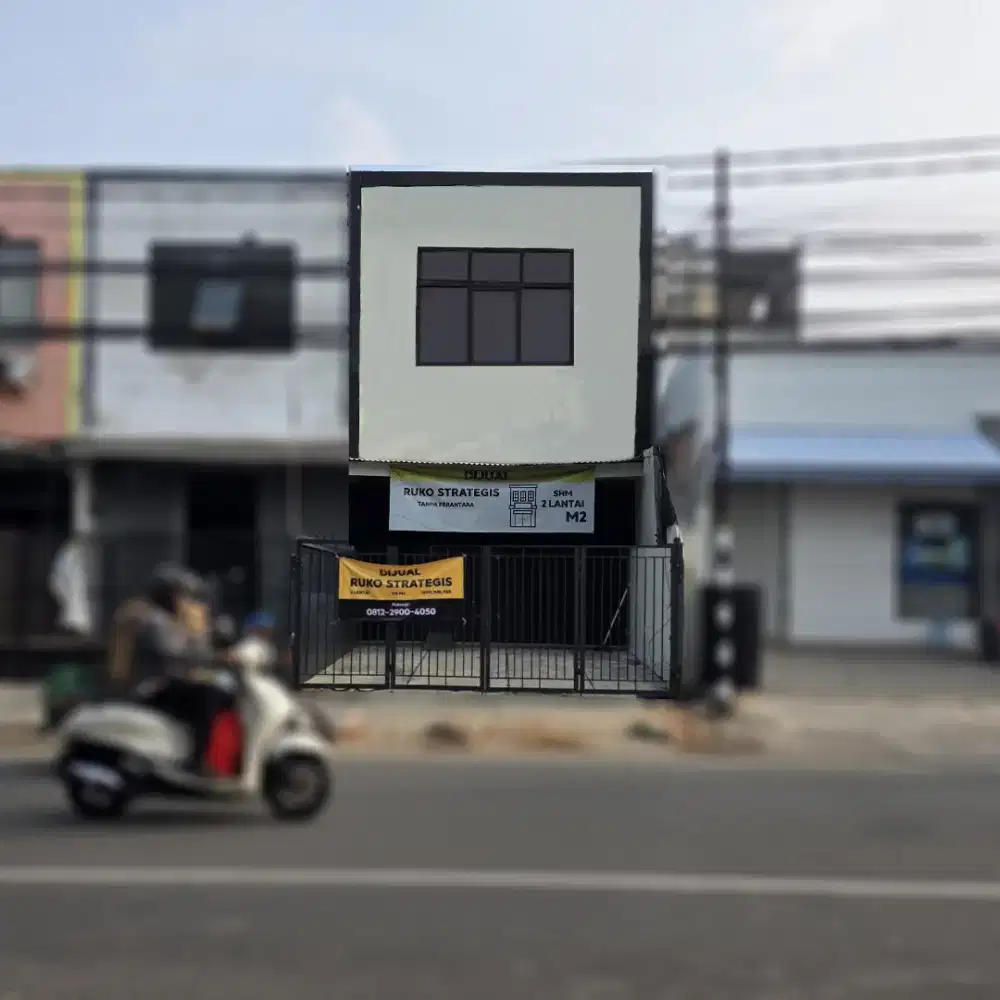 Dijual Ruko akses ramai jalan lebar