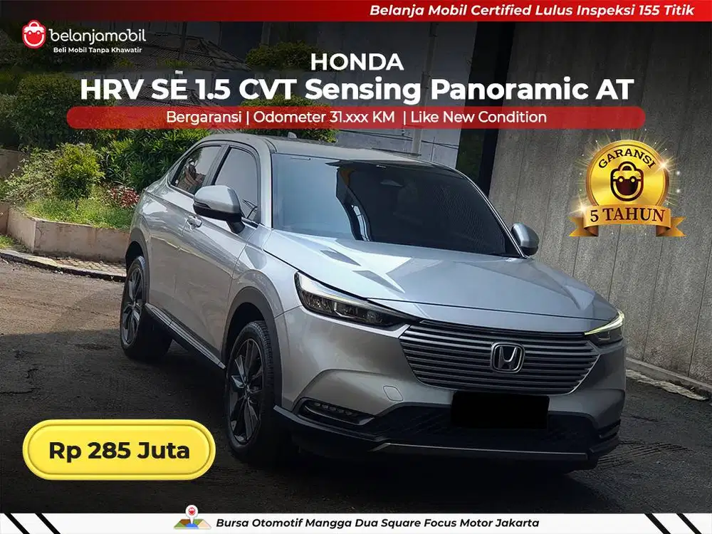 [ GARANSI 5THN ] Honda HRV HR-V HR V SE 1.5 Sensing 2021/2022/2023