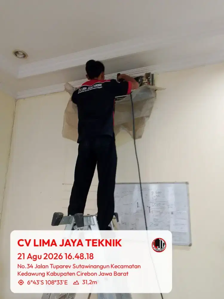 Menerima Service ac
