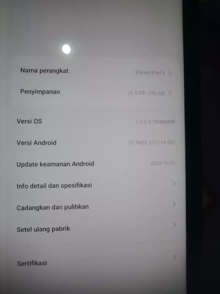 Xiaomi tab 5  6/256
