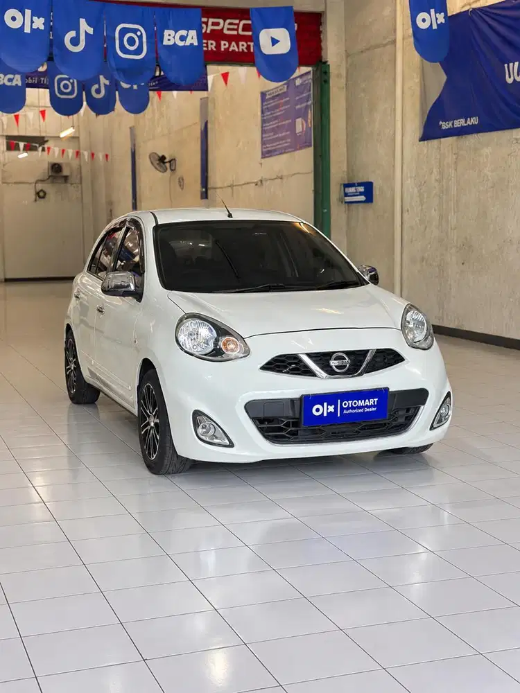 NISSAN 2015 MARCH 1.2 MT PUTIH FULL UPGRADE OTOMART 286 KENJERAN