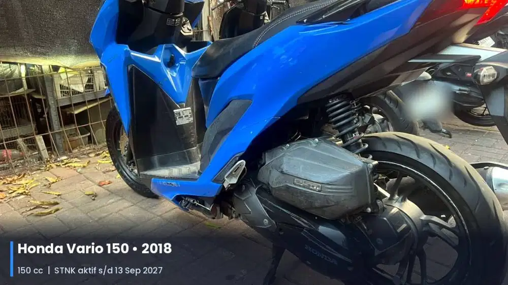 Honda Vario 150 Keyless 2018, Surat Lengkap, Pajak Hidup s/d Sep 2027