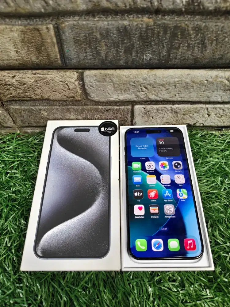 Iphone 15 Pro Max 256 GB iBox Lengkap