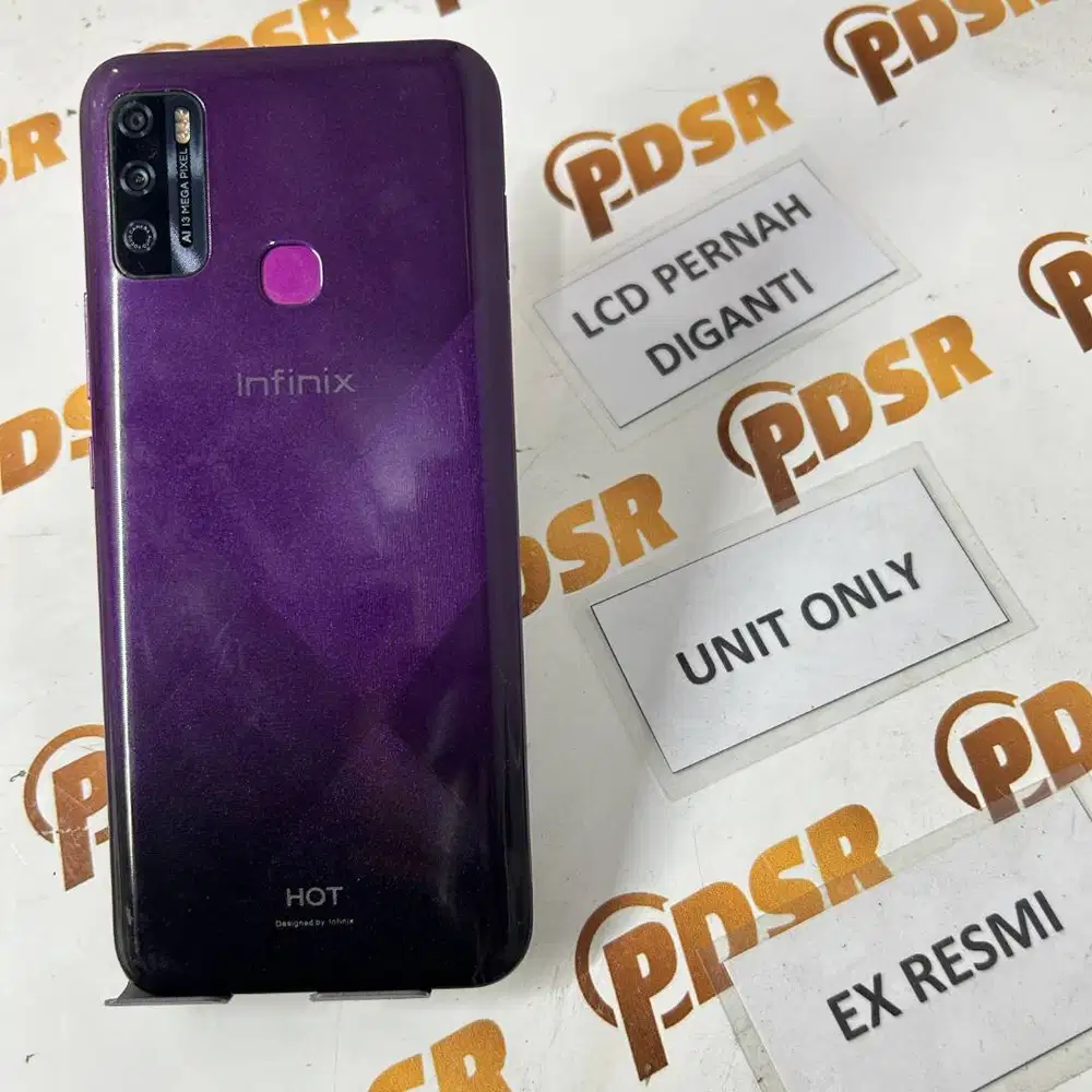 INFINIX HOT 9 PLAY 2/32 VIOLET UNIT ONLY MULUS EX RESMI