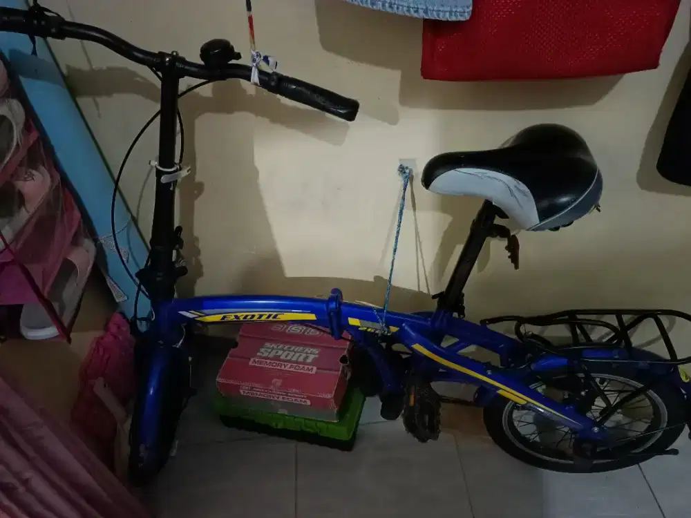 Sepeda lipat merk EXOTIC
