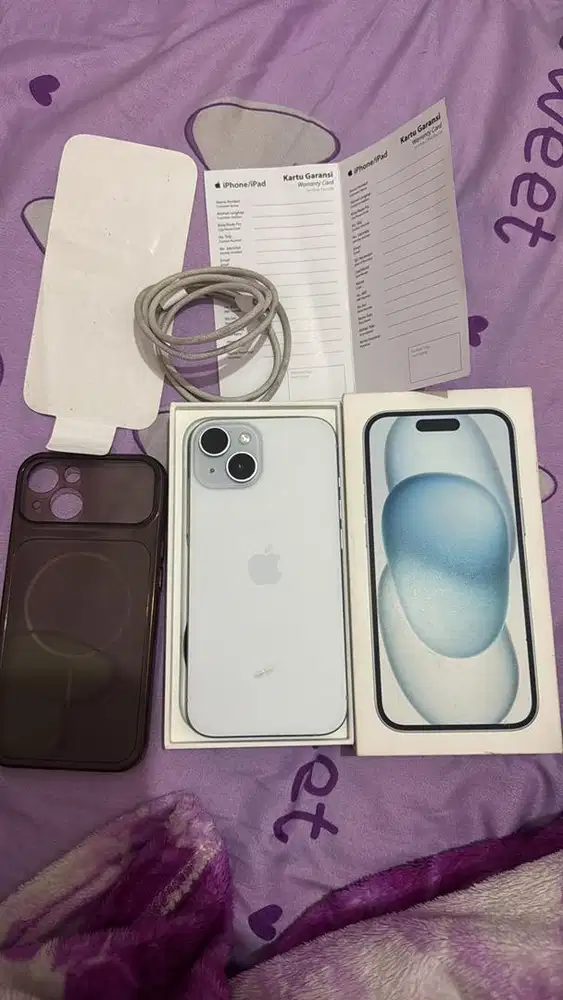 iphone 15 128gb ibox garansi panjang