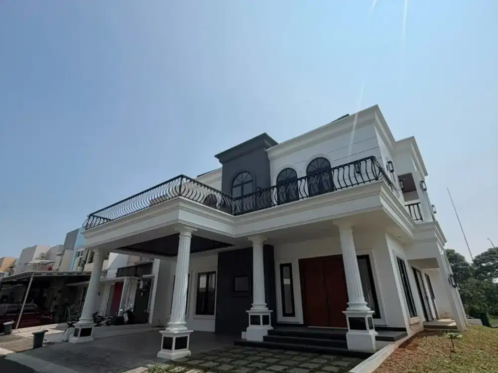 The Icon BSD City Bangunan Mewah 2 Lantai Design American Classic