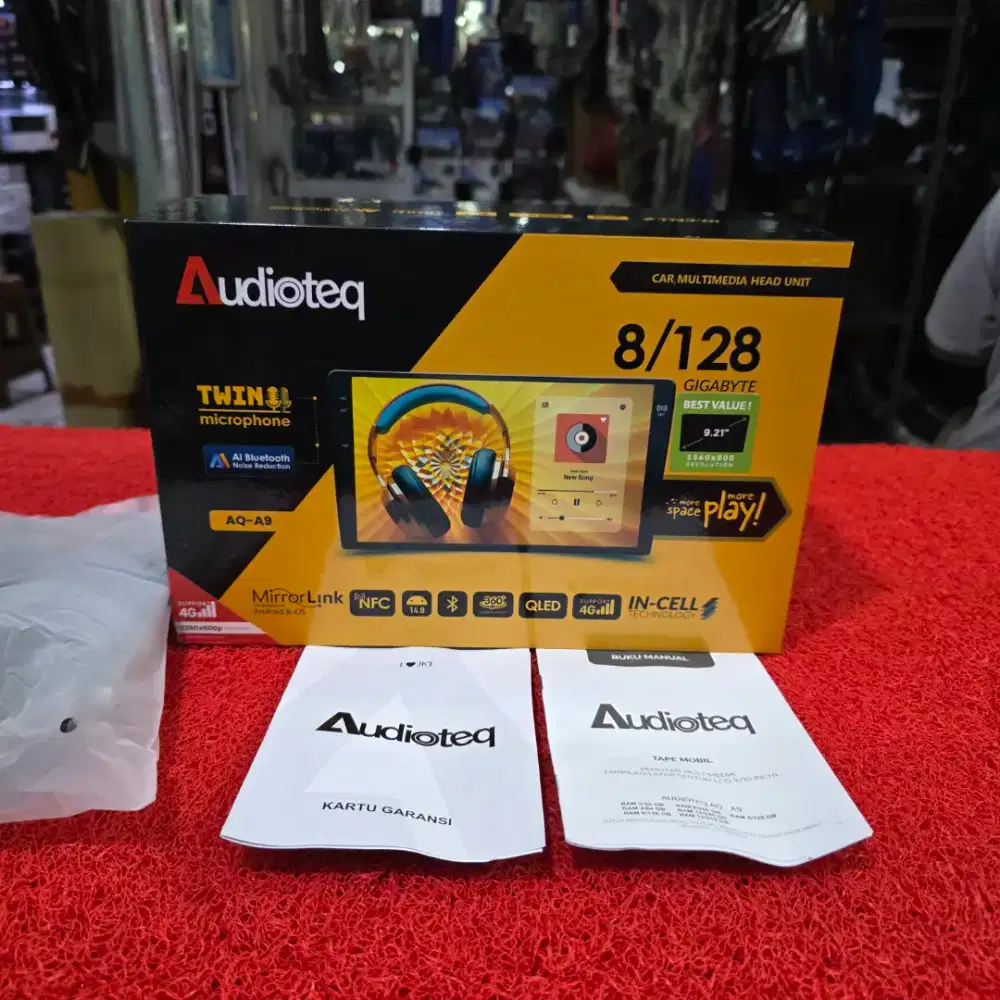 Android Audioteq AQ-A9 8GB+128GB NFC SIM CARD Suport Kamera 360 9 in