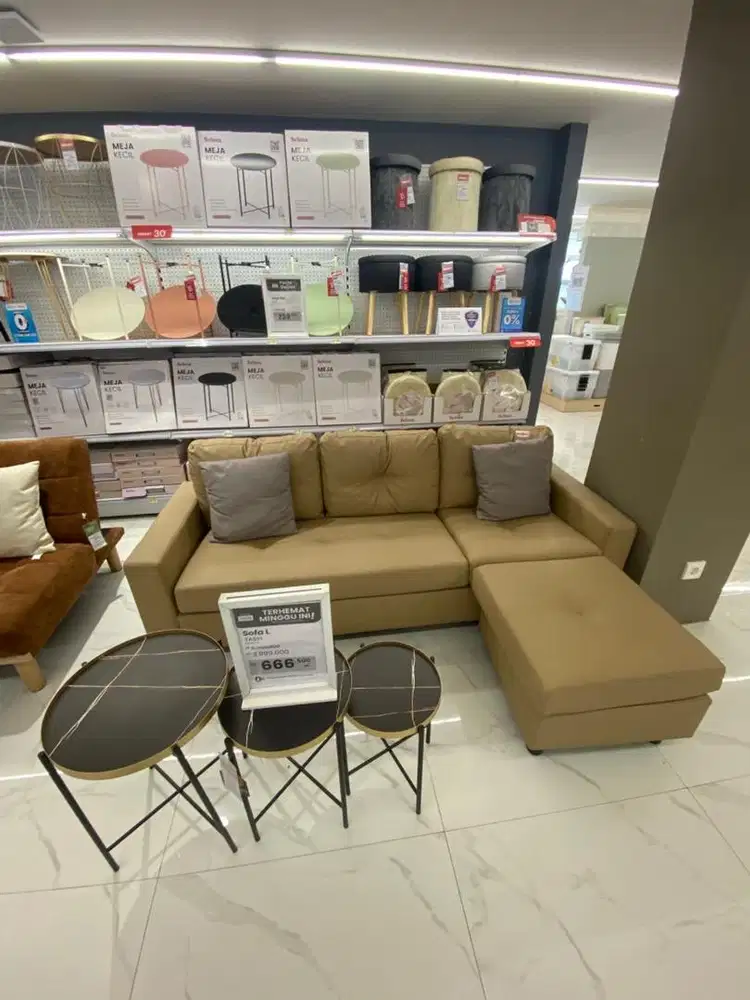 JUAL MURAH SOFA TASYI SECTIONAL SELMA CILEGON