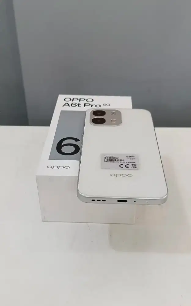oppoA6t pro 8/256 5G,fulset,no minus,belum bongkar,seken s,NFC