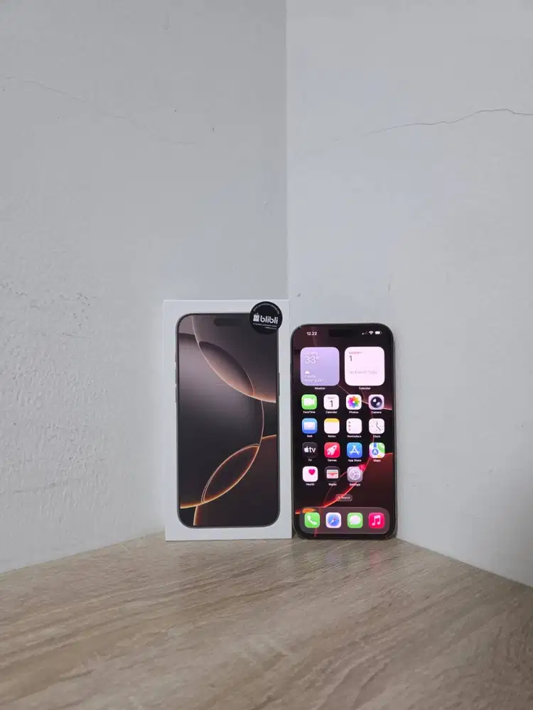 Apple iPhone 16 Pro Max 1TB 1000 GB IMEI Resmi Beacukai Black Titanium